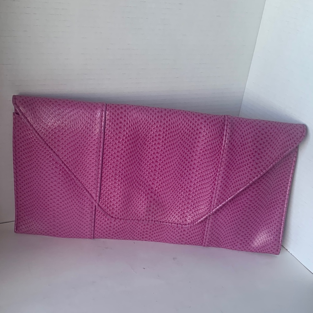 Leather clutch